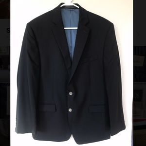Black Calvin Klein Sport Coat 42R